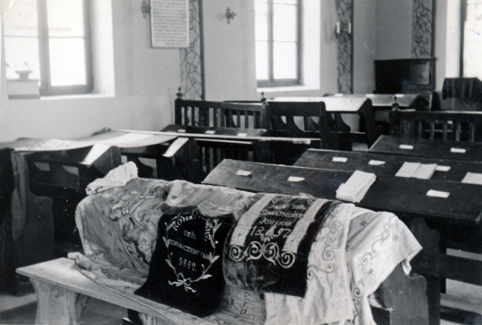 Magyarország, Dabas, (Alsódabas), zsinagóga., 1940, Szántó István dr., zsinagóga, zsidóság, Fortepan #162970