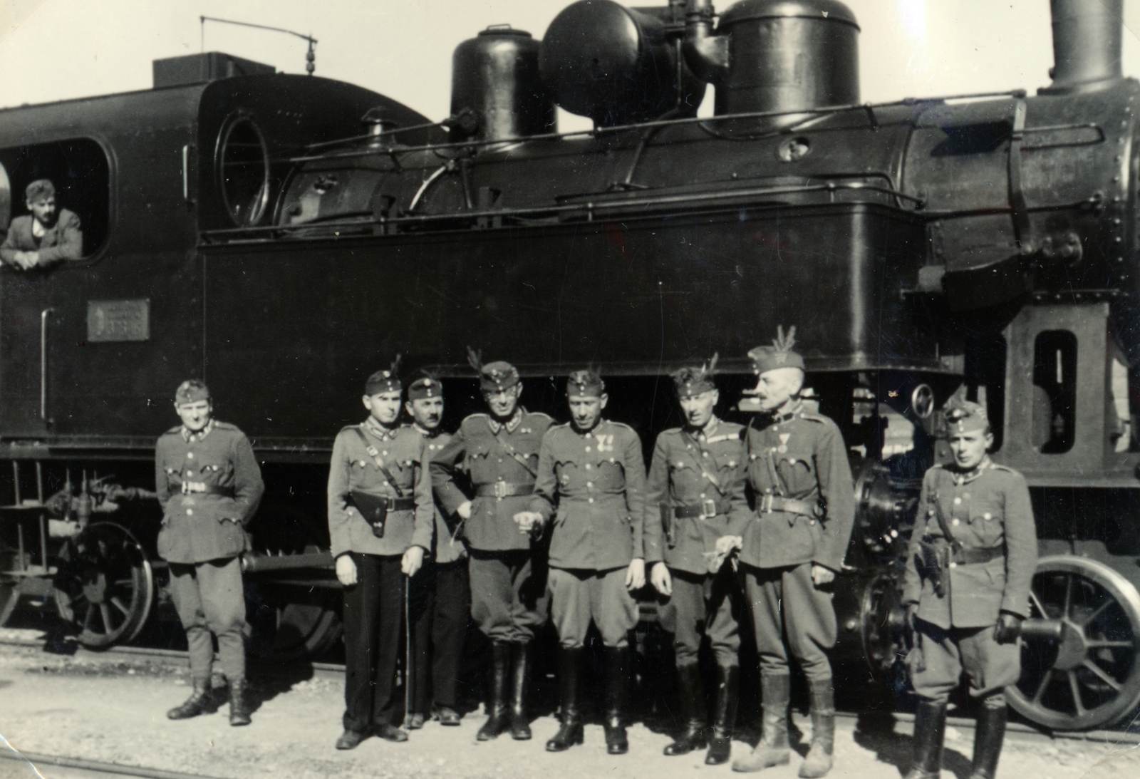 1940, Szántó István dr., gőzmozdony, MÁV 376 sorozat, Fortepan #162985