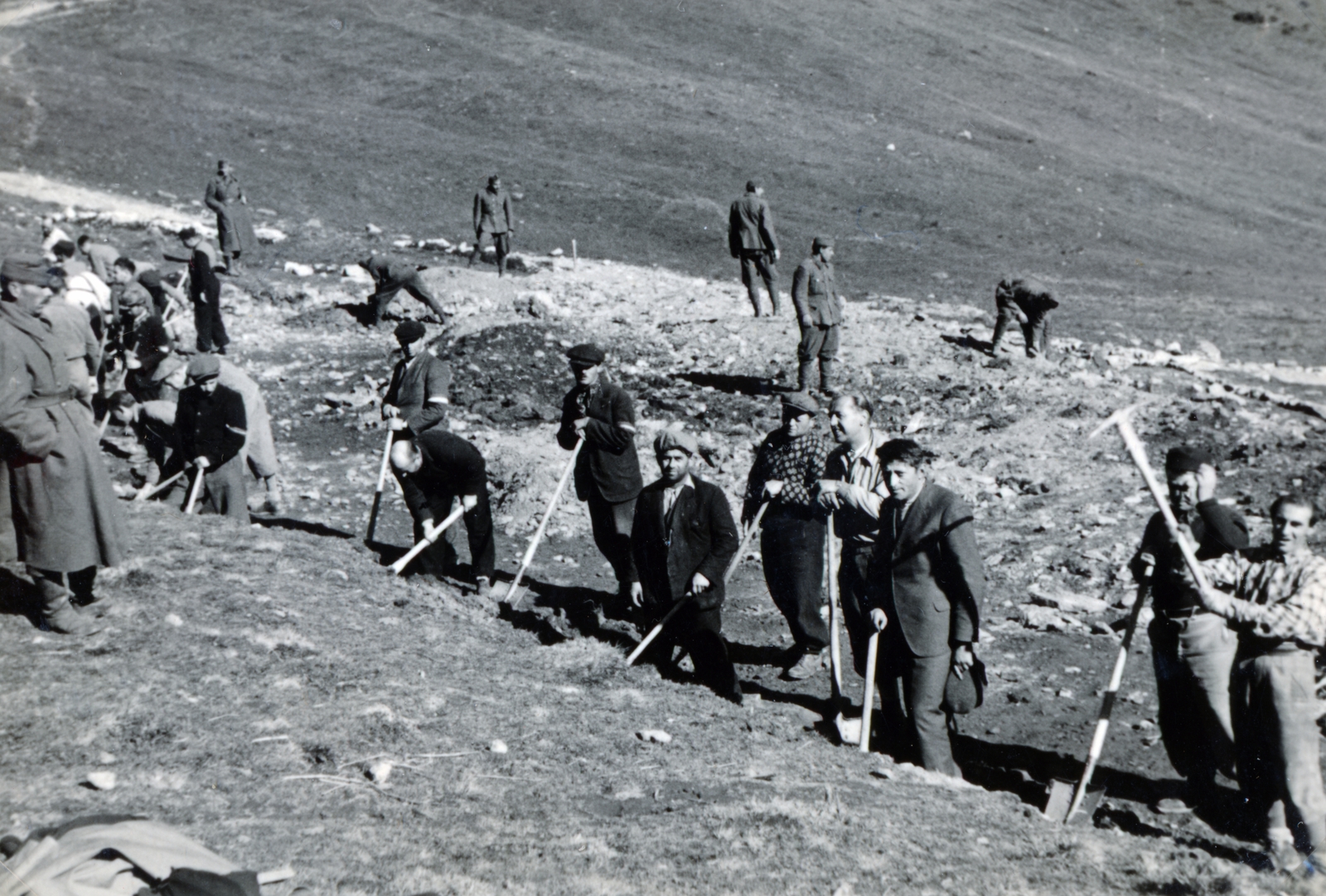 1940, Szántó István dr., munkaszolgálatos, Fortepan #163016