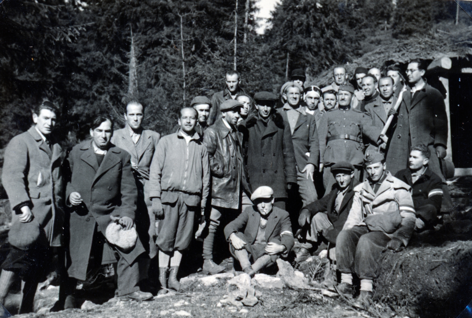1940, Szántó István dr., munkaszolgálatos, Fortepan #163018