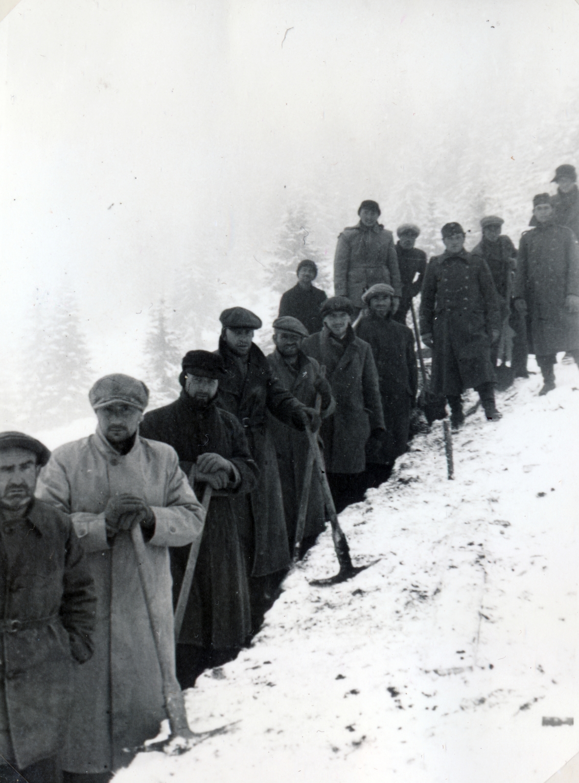 1940, Szántó István dr., labor service, Fortepan #163031