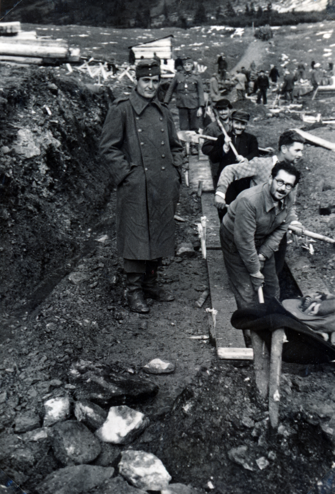 1940, Szántó István dr., munkaszolgálatos, Fortepan #163032