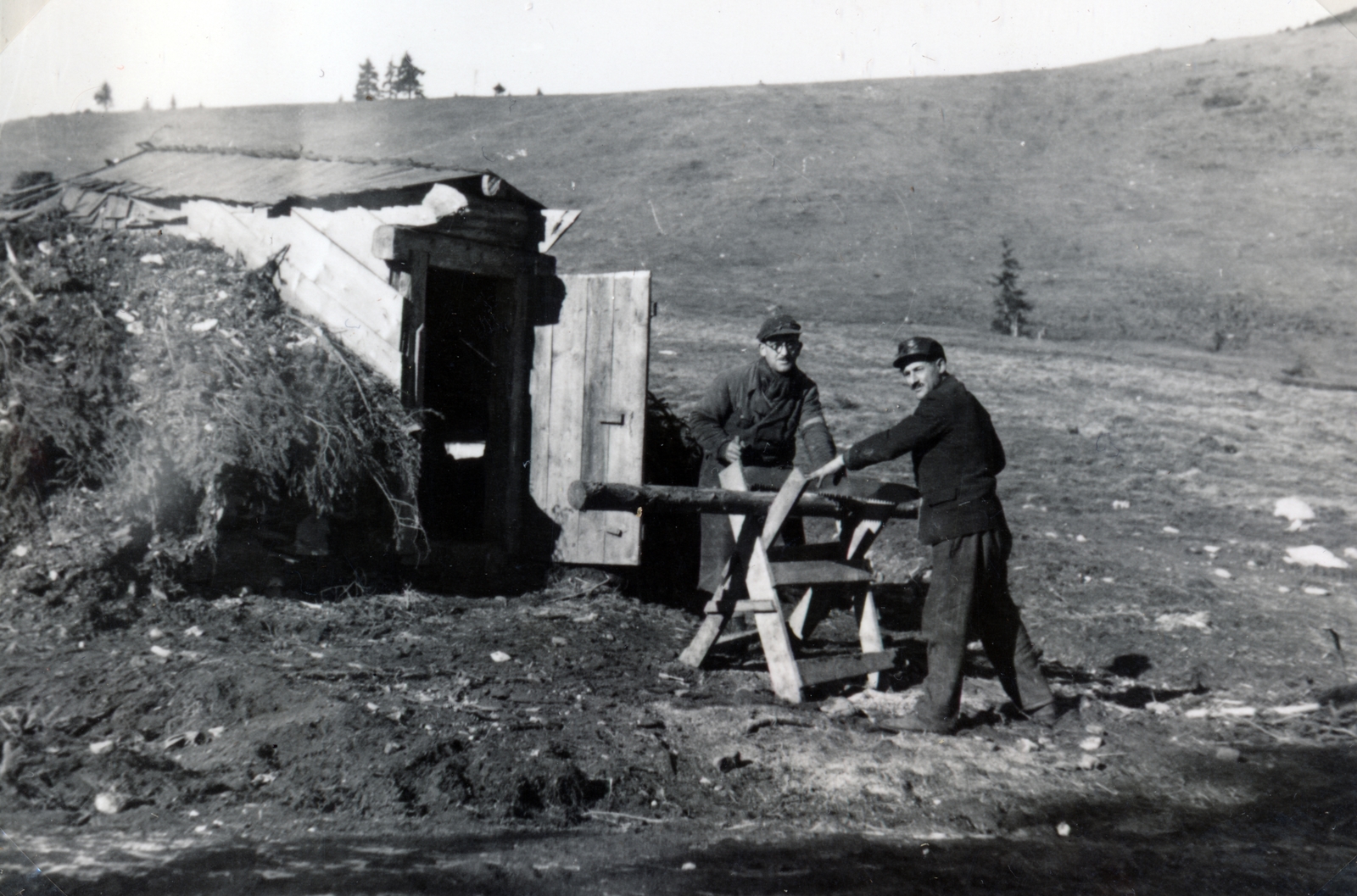 1940, Szántó István dr., munkaszolgálatos, Fortepan #163035