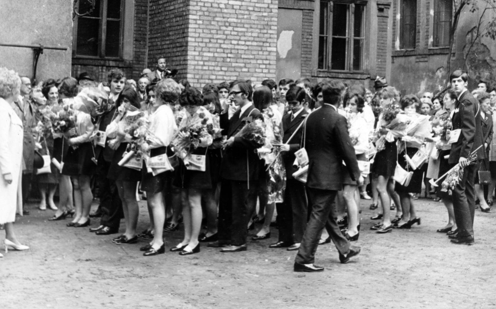 1971, A R, graduation, Fortepan #163118