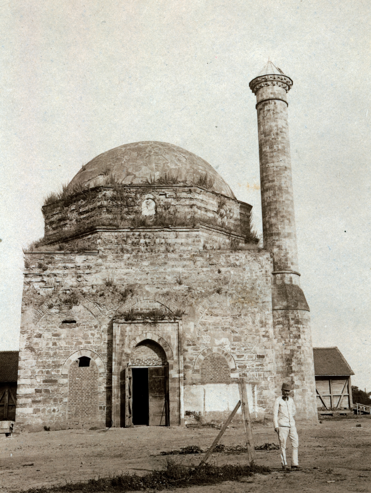 Serbia, Jagodina, régi török mecset., 1916, Wittner Lucia, Ottoman architecture, Fortepan #163503