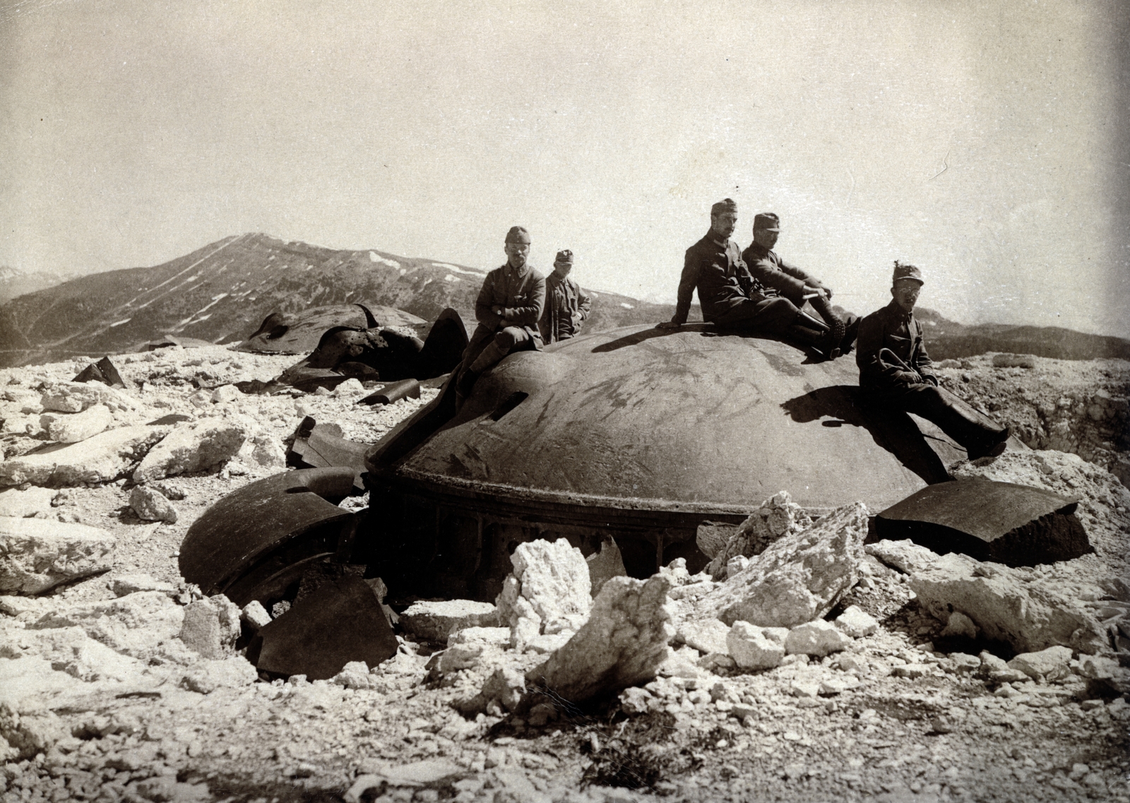 Italy, Roana, Verena erőd (Forte Verena)., 1918, Wittner Lucia, Fortepan #163560