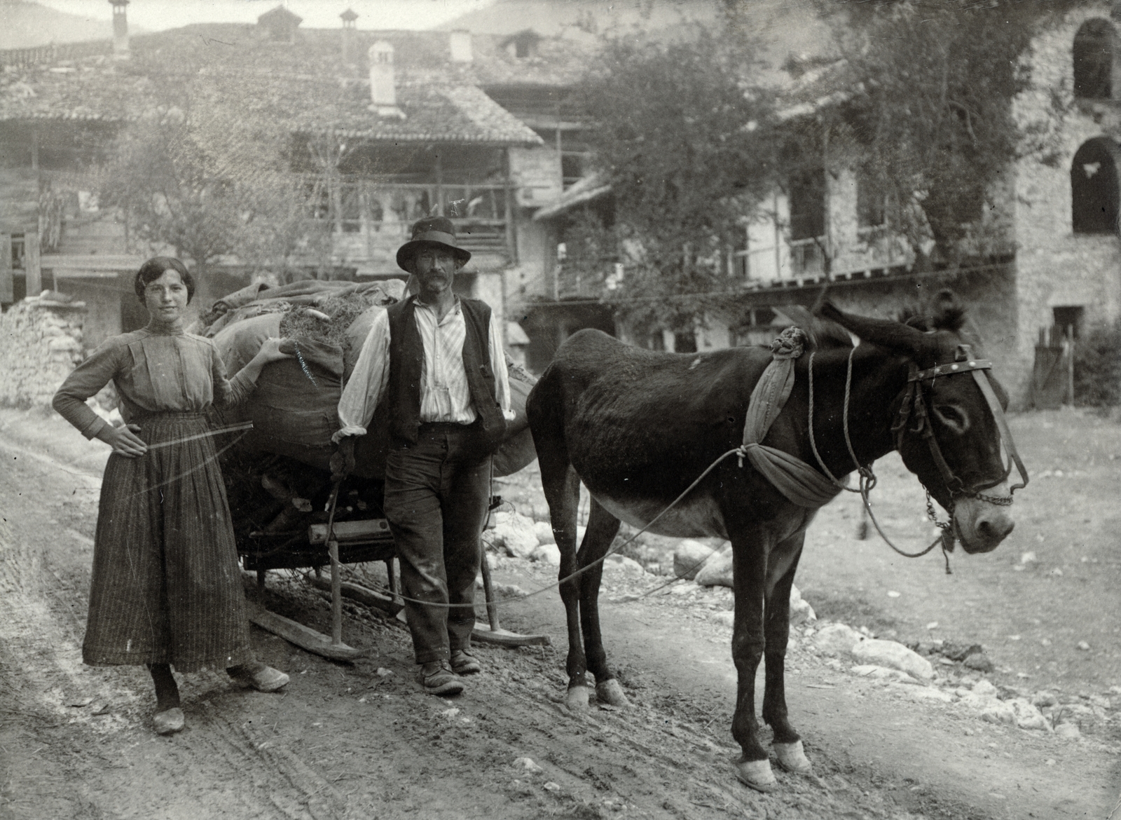 1918, Wittner Lucia, Fortepan #163576