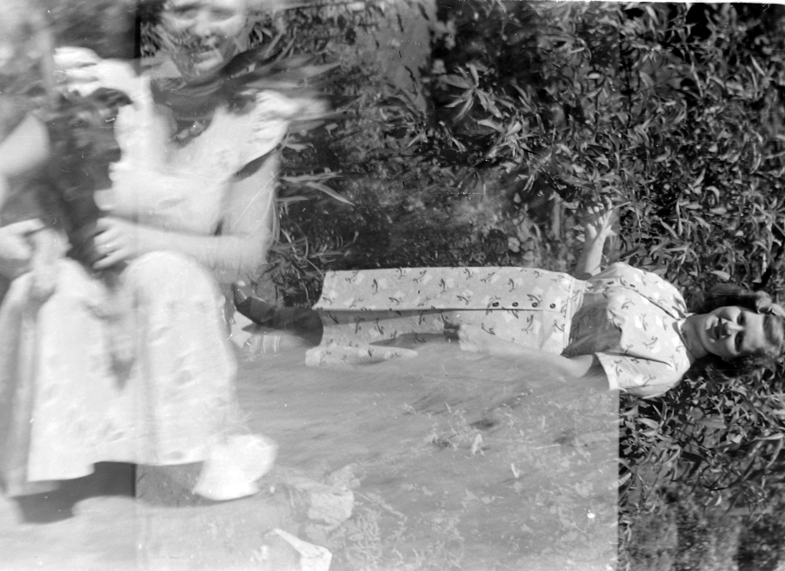 1957, Kurutz Márton, erroneous photo, double exposure, Fortepan #16382