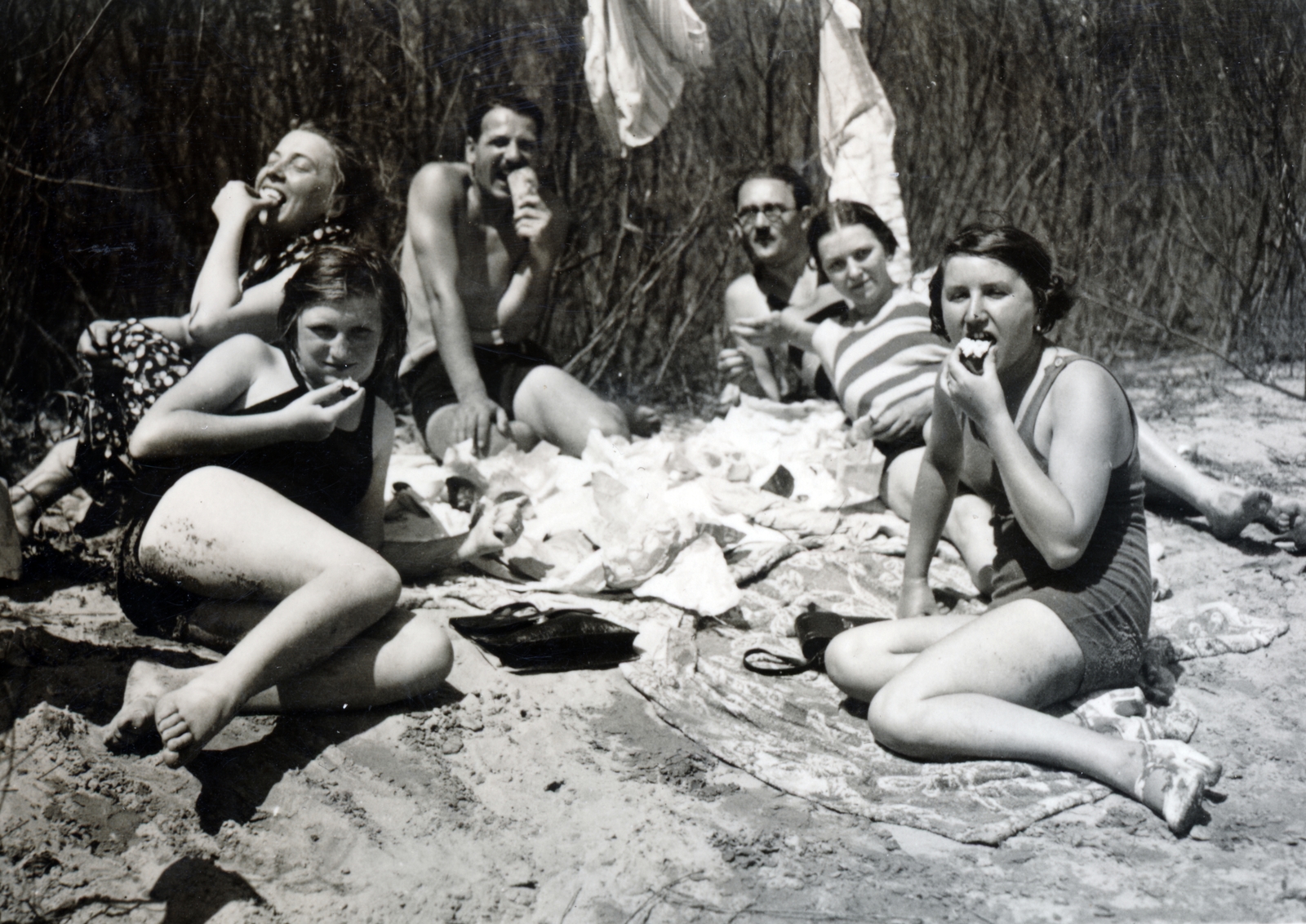 1932, Fadgyas Bence, picnic, Fortepan #163857