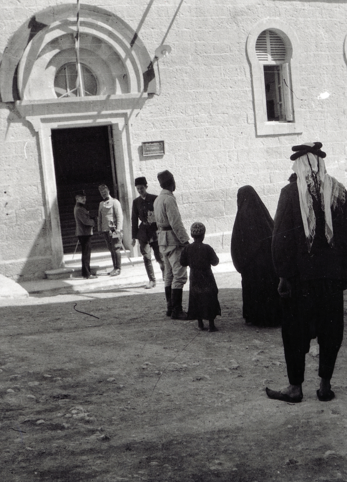 Israel, Jerusalem, az Osztrák-Magyar Monarchia postaállomása., 1916, Kieselbach Gyula, Fortepan #163975