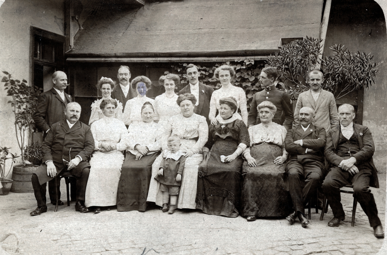 1912, Artkraft, tableau, kid, Fortepan #164047