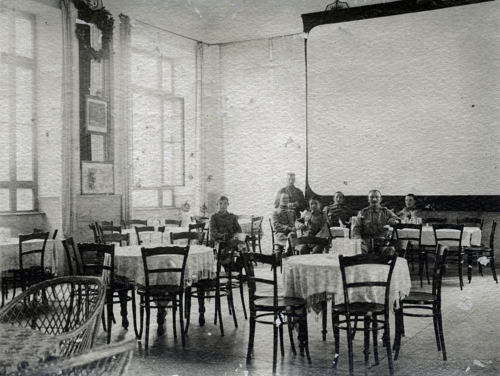 1915, Artkraft, restaurant, First World War, screen, Fortepan #164106