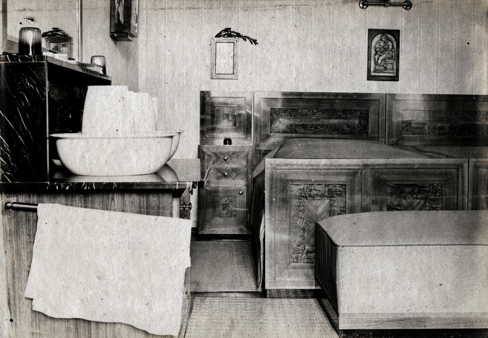 1907, Artkraft, bútor, enteriőr, Fortepan #164139