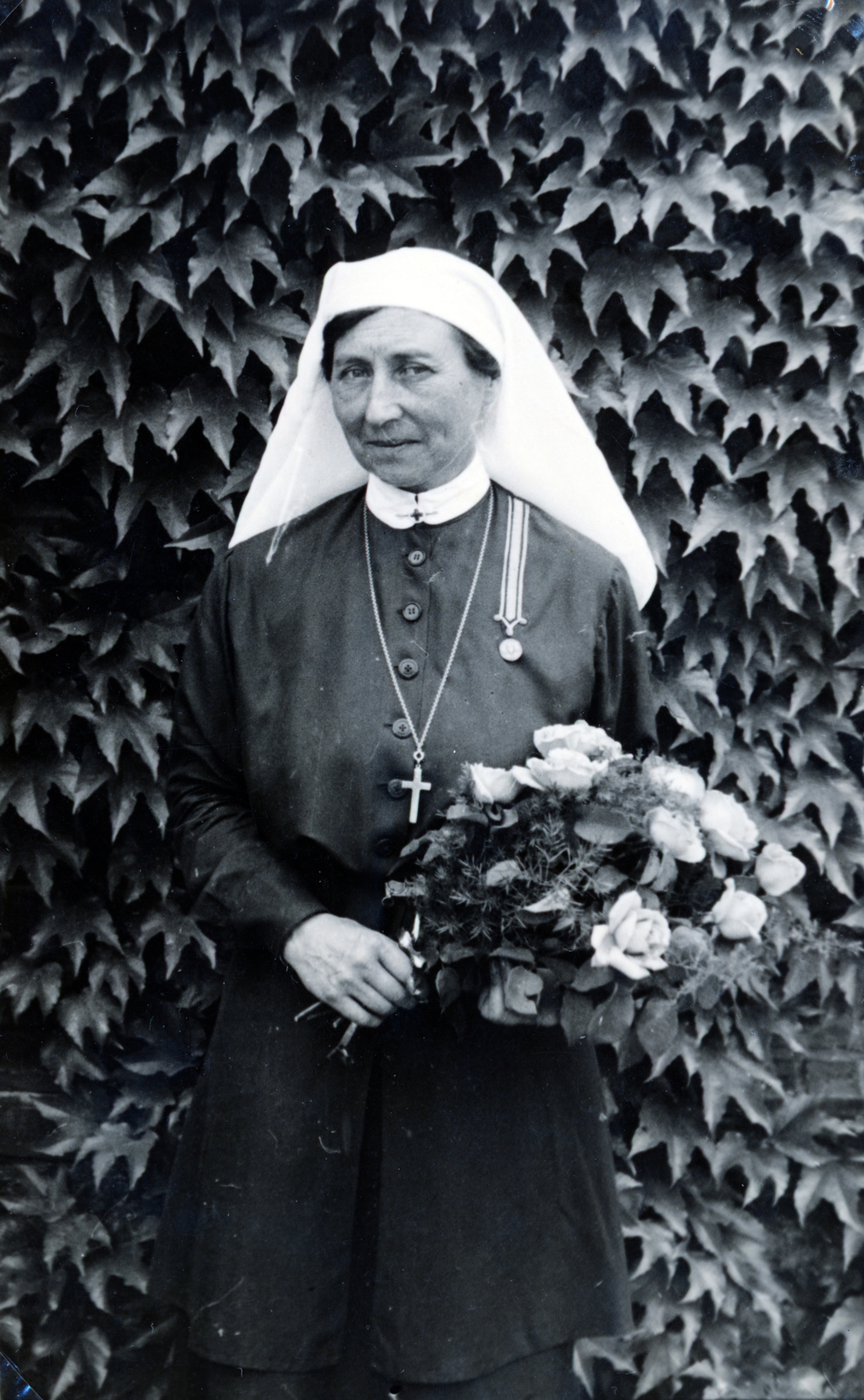 Hungary, Apor Gizella bárónő, a magyar vöröskeresztes ápolónők főnökasszonya., 1936, Richl Ágnes, Fortepan #164155