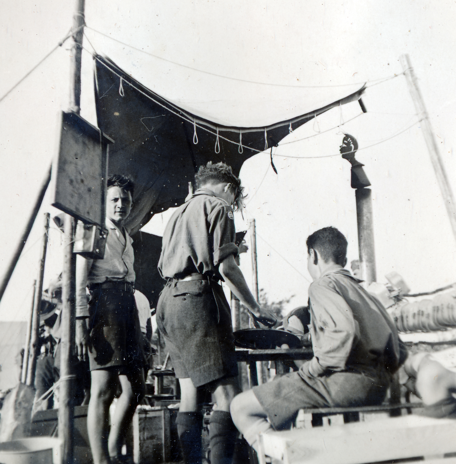Netherlands, Vogelenzang, 5. Nemzetközi Cserkész Világtalálkozó (Jamboree)., 1937, Baráth Géza, Fortepan #164417