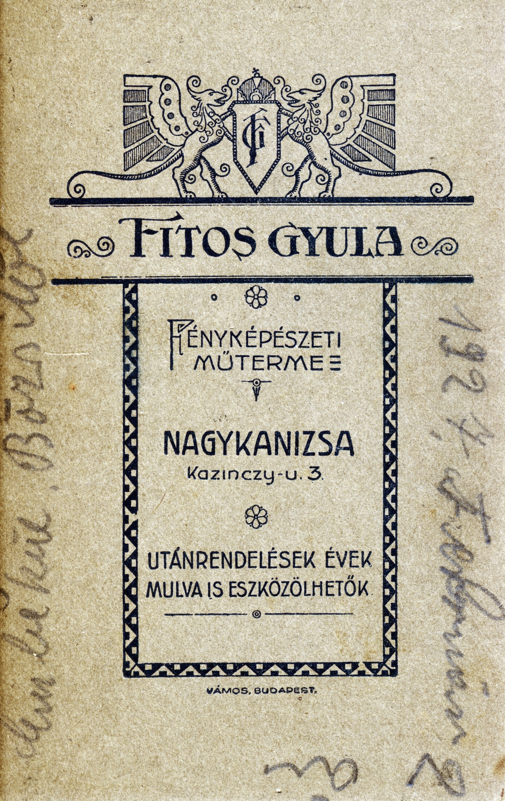 1927, Pál Gergely, message, Fortepan #164503