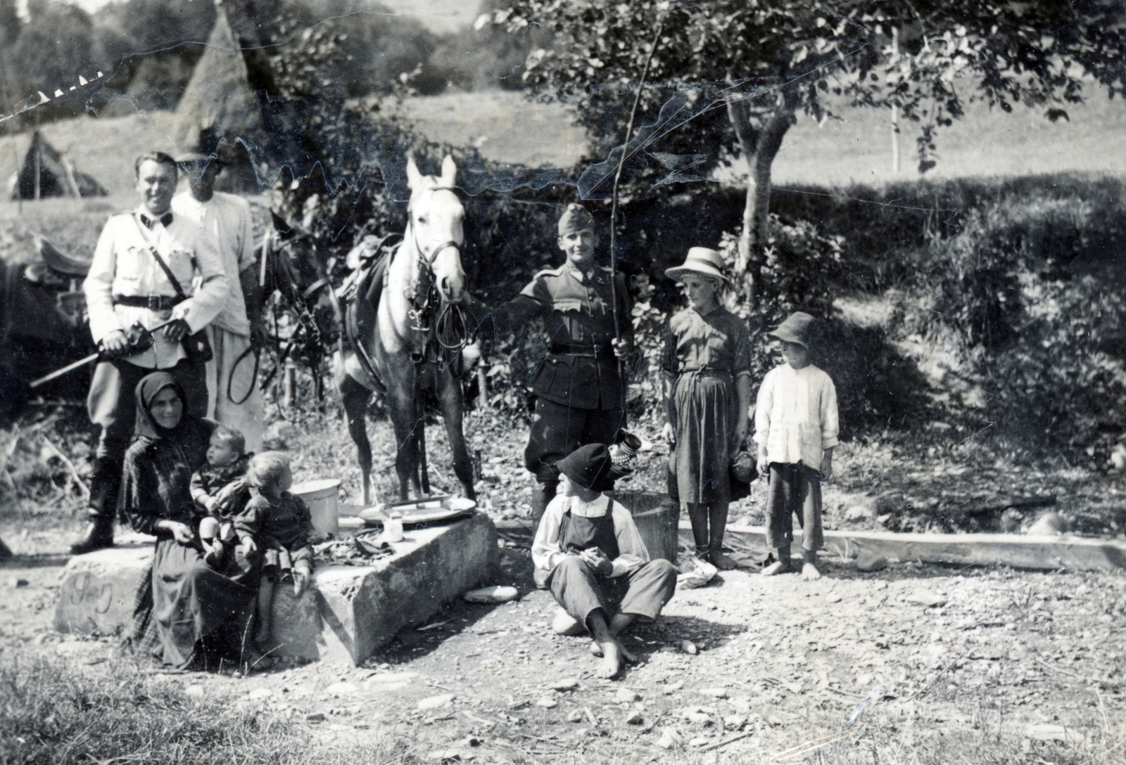 Románia,Erdély, Észak-Erdély. A felvétel a magyar csapatok bevonulása idején készült., 1940, Bartha Emese, Fortepan #164521