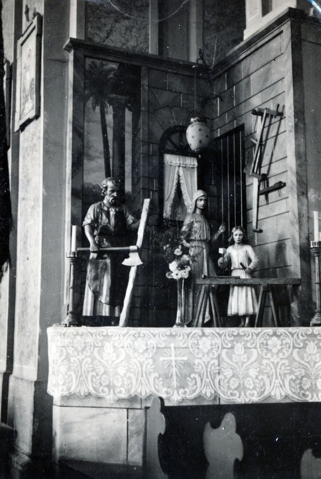 1941, Bartha Emese, church interior, Fortepan #164532