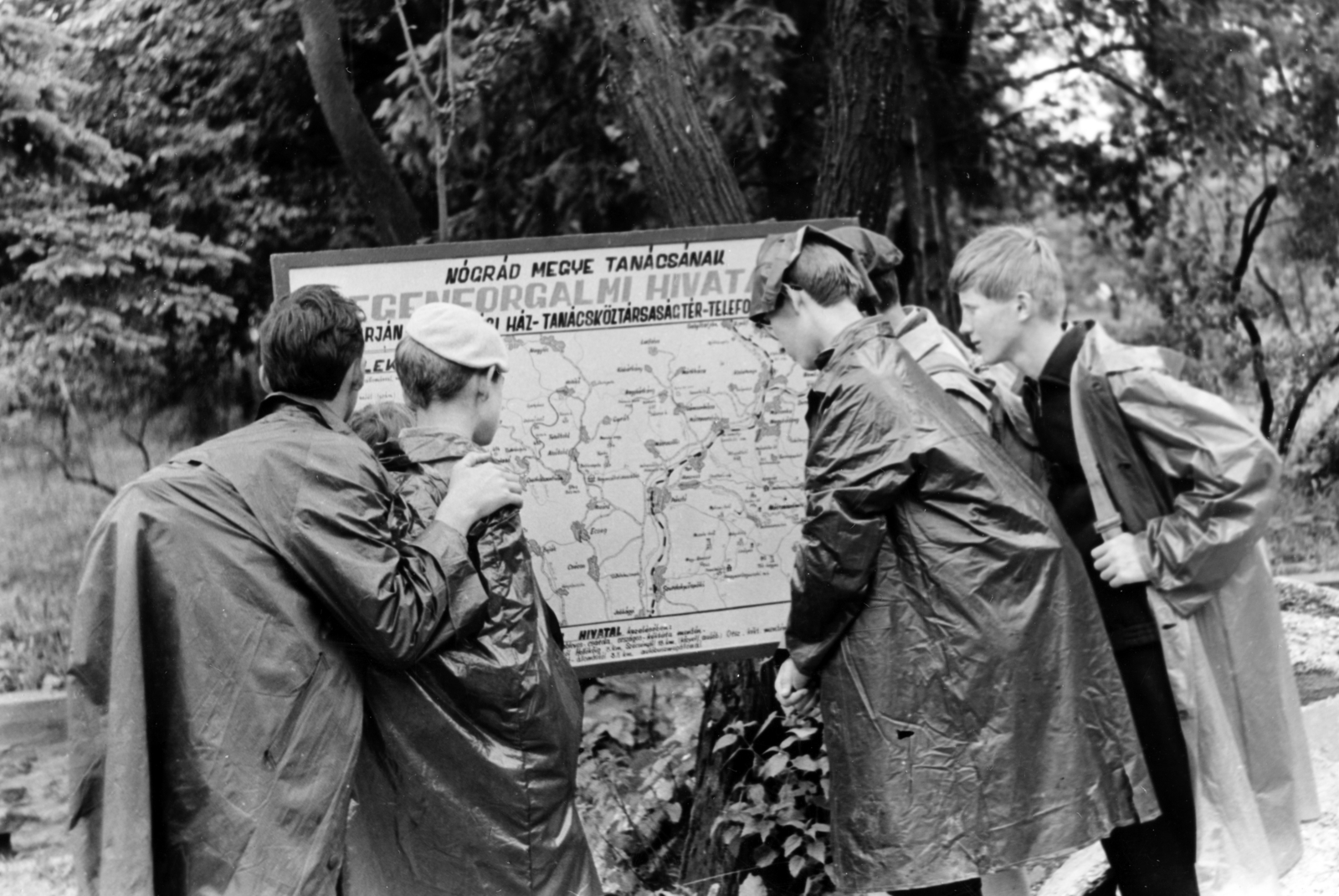 Hungary, kirándulók Hollókő környékén., 1967, Faragó László, Fortepan #164780