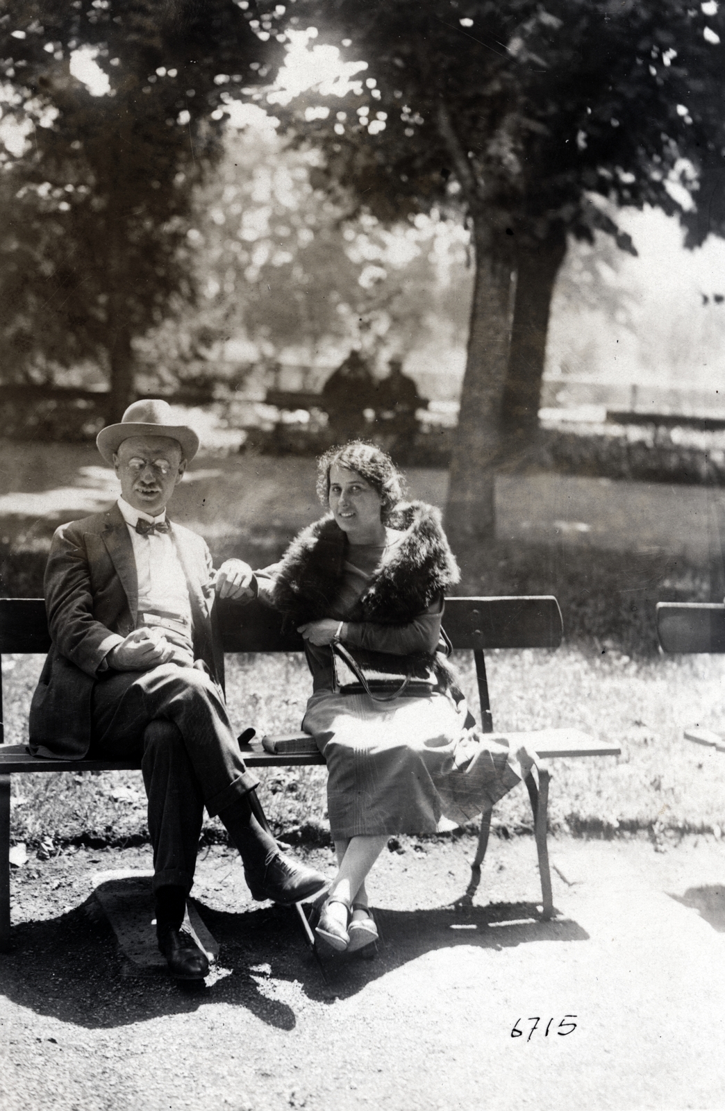 1928, Földes, man and woman, Fortepan #164954