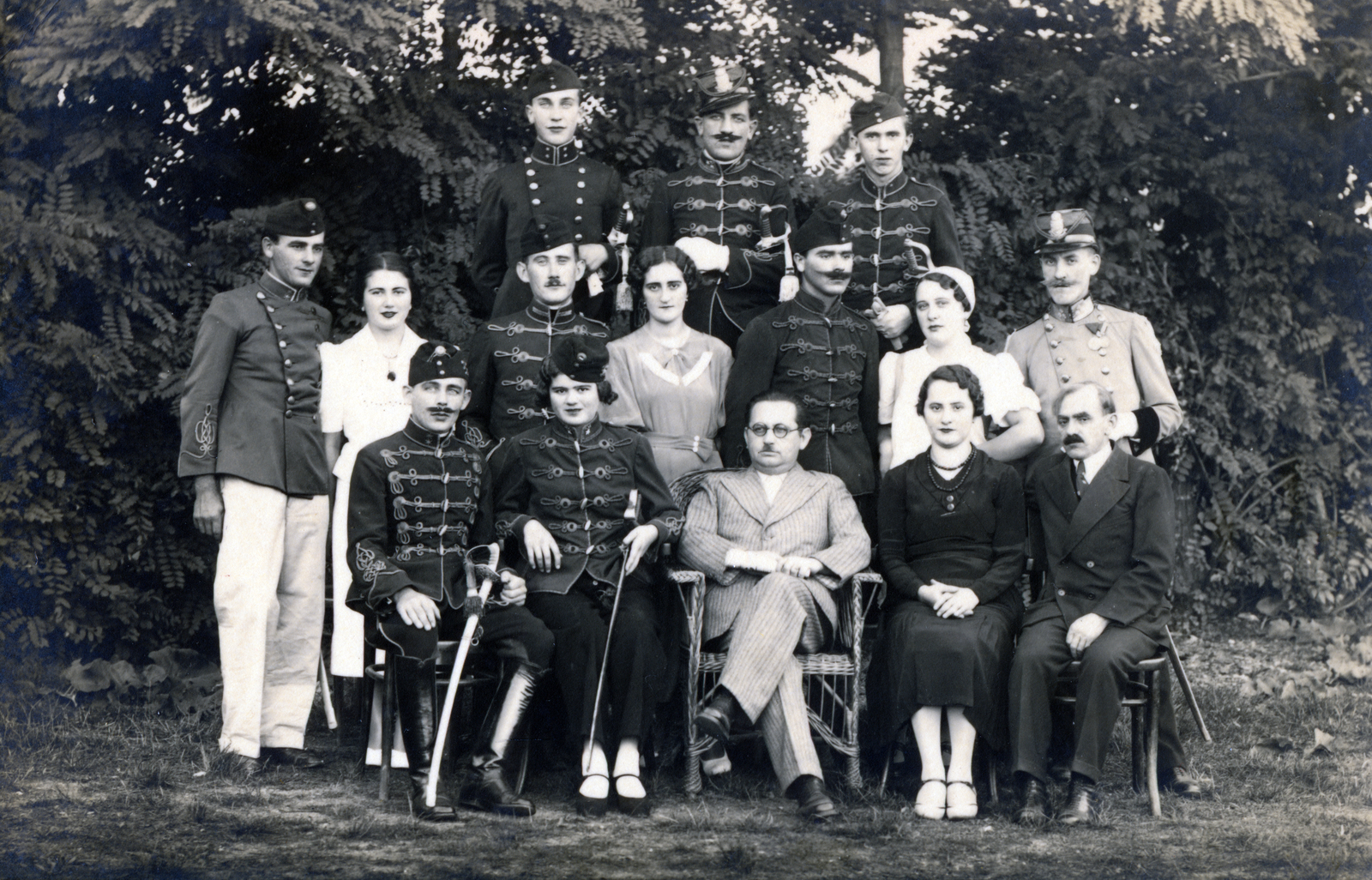 Magyarország, Fertőd, (Eszterháza)., 1940, Bors Anikó, színjátszókör, Fortepan #165215