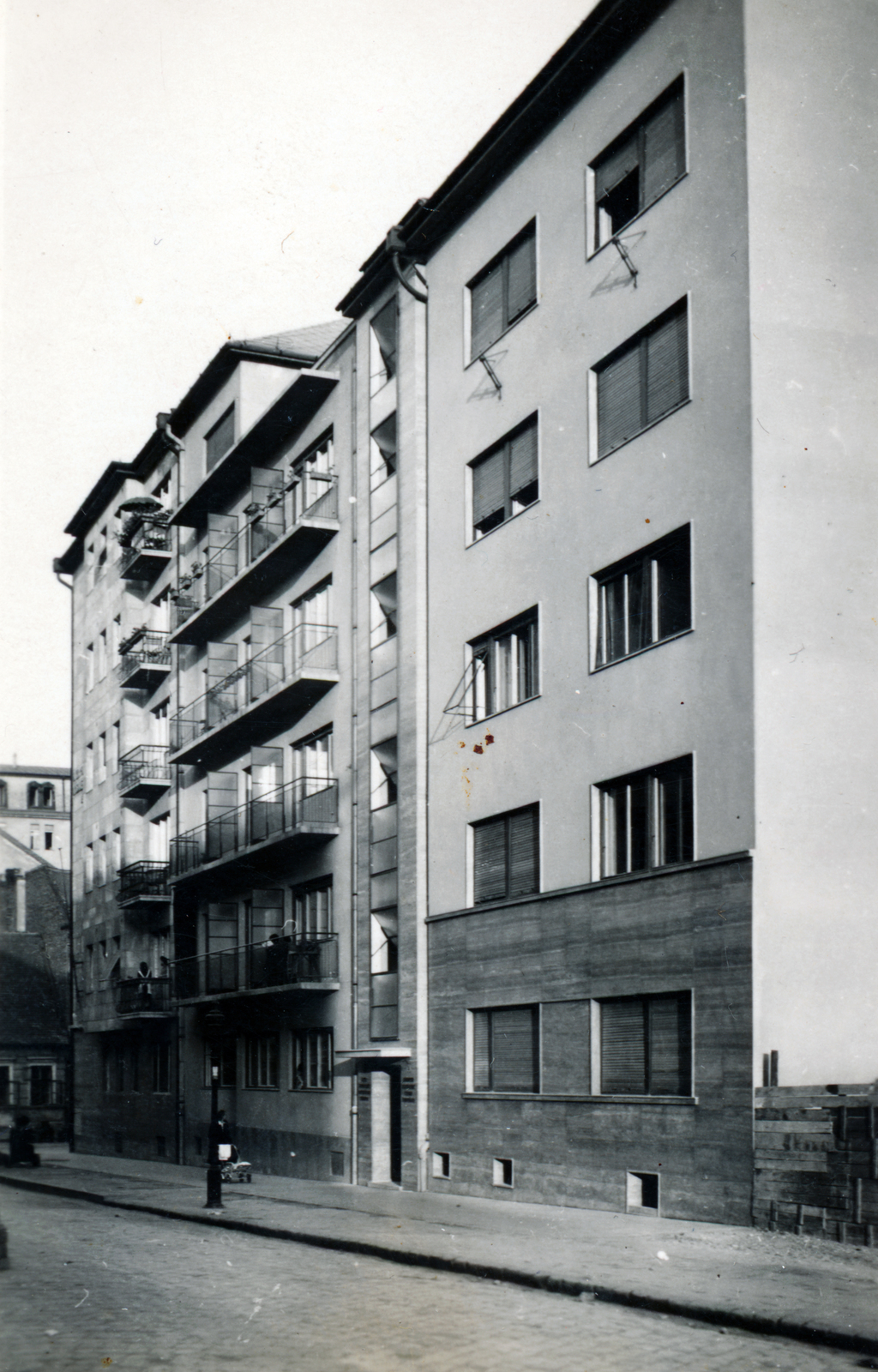 Hungary, Budapest IX., Zsil utca a Lónyay utca felé nézve., 1941, Varga Katalin, Budapest, Fortepan #165226