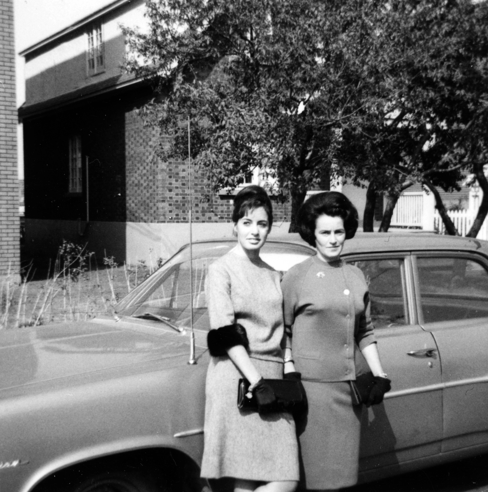 Canada, untitled, 1960, Kahán Katalin, girls'n'cars, Fortepan #165244