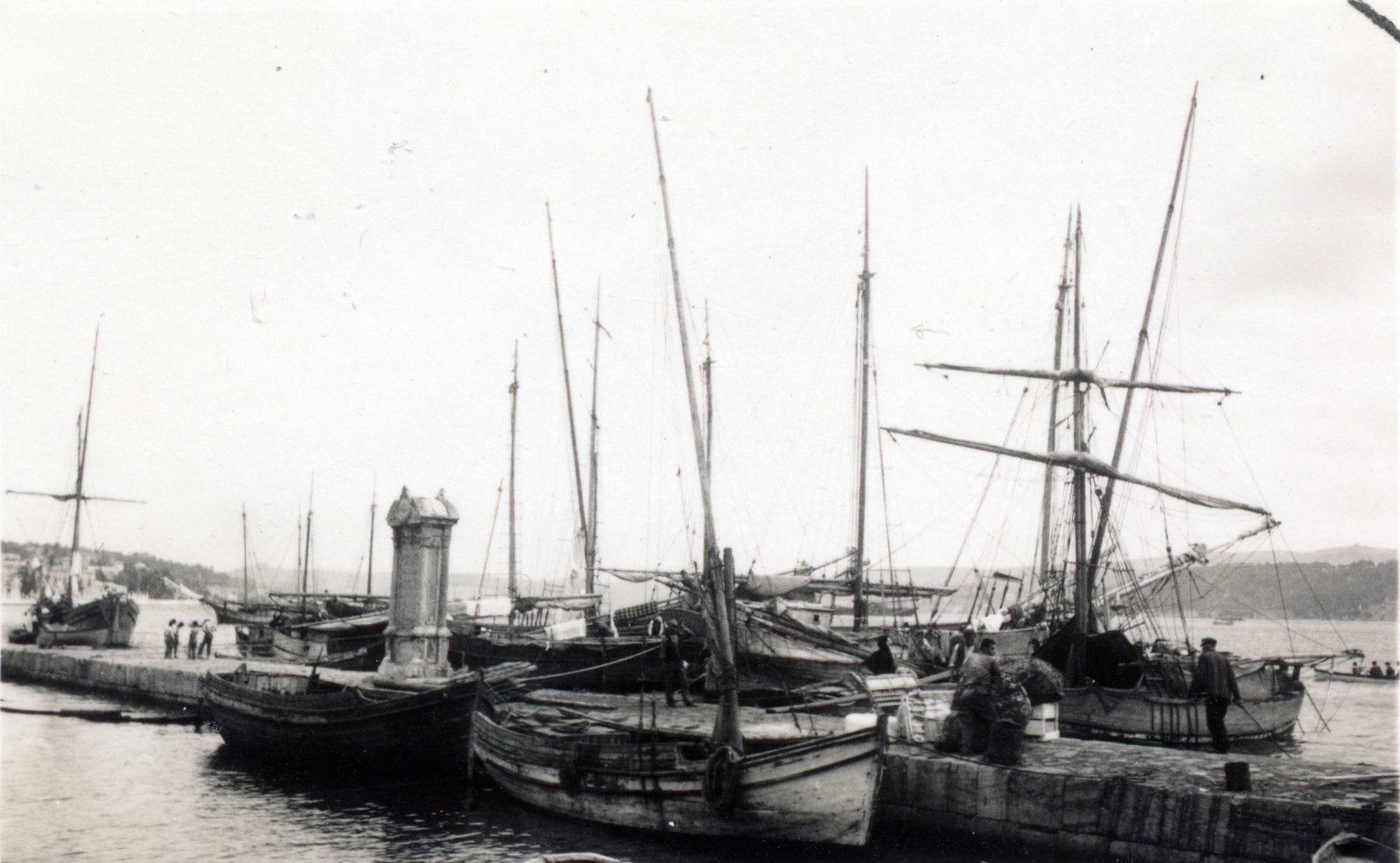 Turkey, Istanbul, kikötő., 1933, Rostóczky Alfonz, sailboat, Fortepan #165586