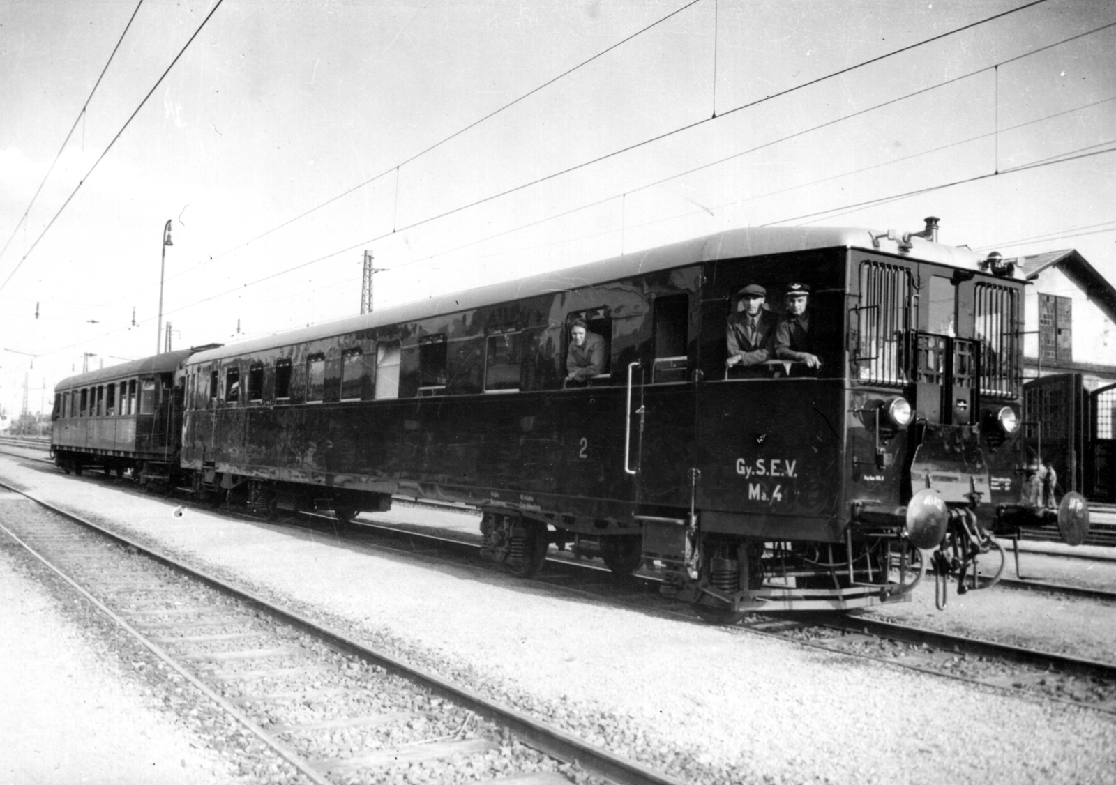 1932, Villányi György, , Győr-Sopron-Ebenfurth Railways, Fortepan #170338