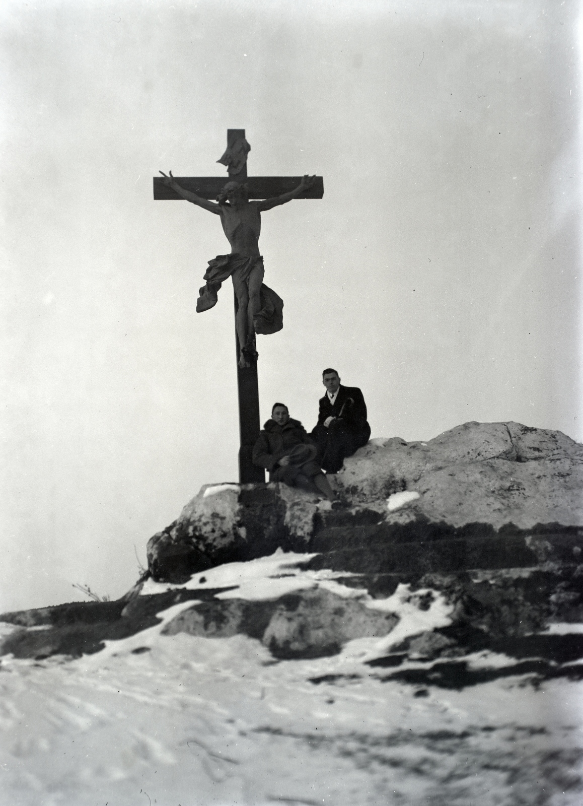 Hungary, Pécs, Havihegy, Kiss György "Jubileumi feszület" nevű műve., 1931, Privát Fotó és Film Archívum-Höfler Tibor gyűjtemény, crucifix, Fortepan #170373