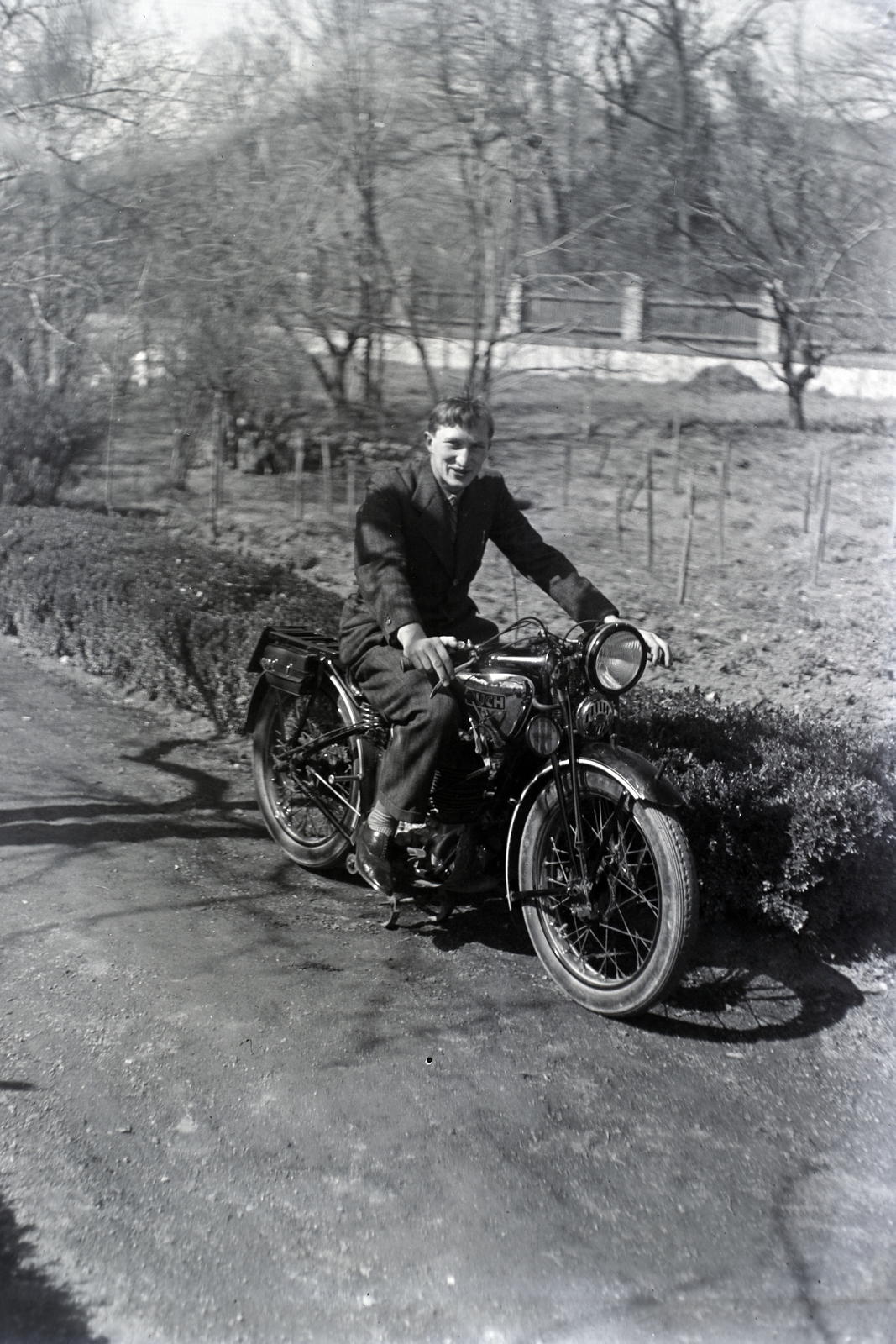 1935, Privát Fotó és Film Archívum-Höfler Tibor gyűjtemény, motorkerékpár, Fortepan #170420