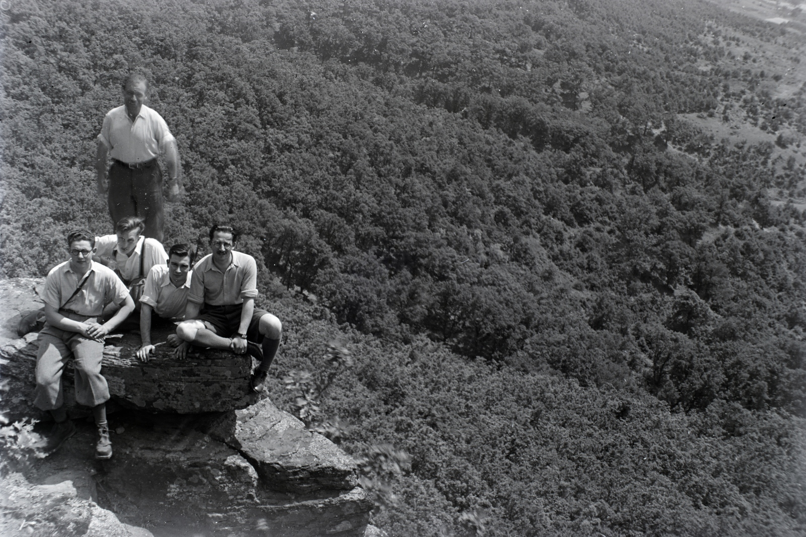 Hungary,Mecsek,Jakab Hill, Kővágószőlős, Zsongorkő., 1937, Privát Fotó és Film Archívum-Höfler Tibor gyűjtemény, Fortepan #170427