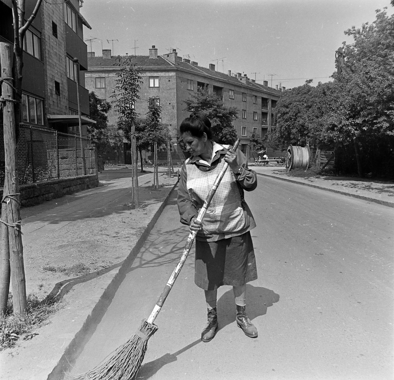 Hungary, Óbuda, Budapest III., Derű utca a Vihar utca felé nézve., 1973, Péterffy István, Budapest, Fortepan #170714