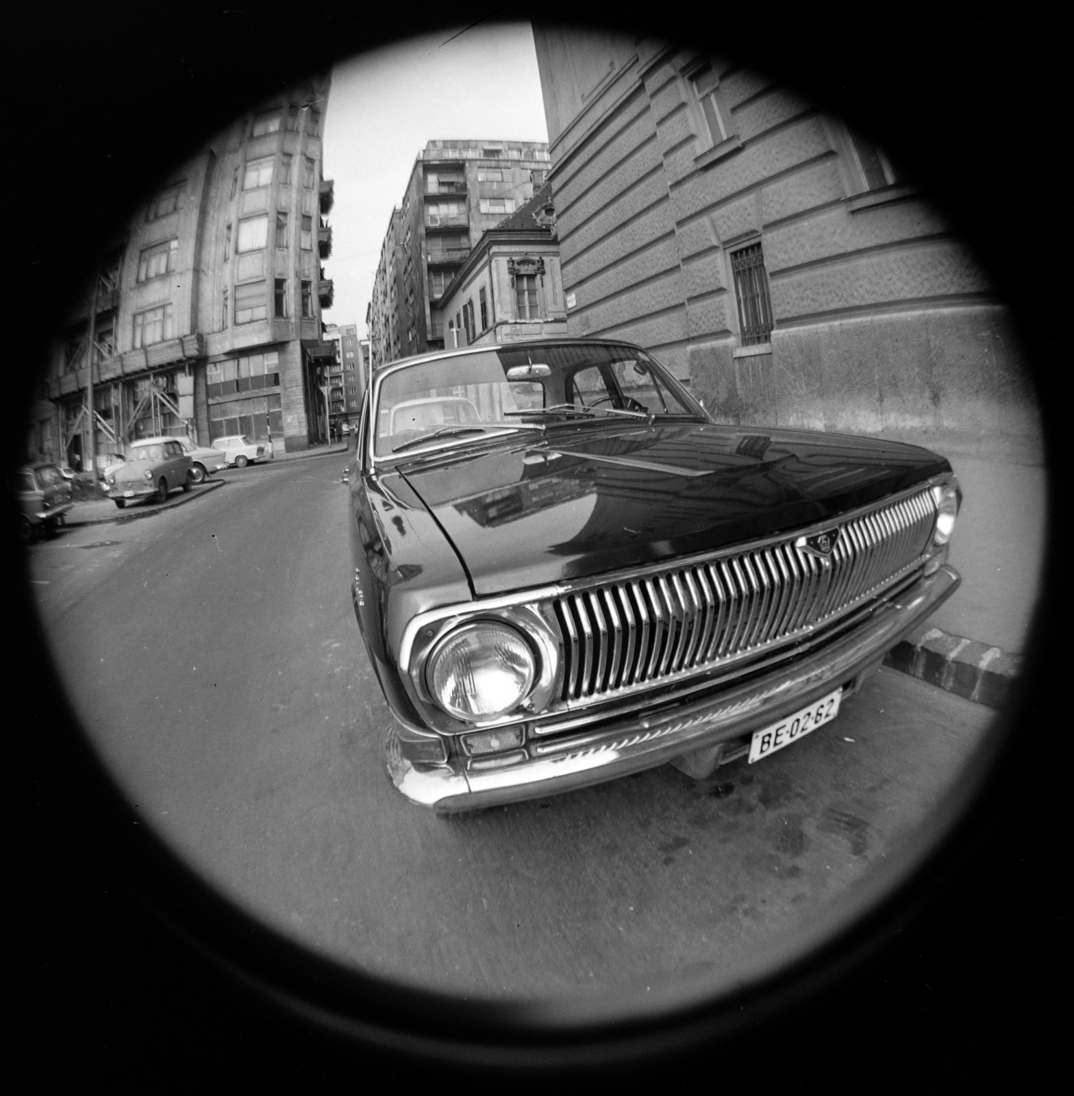 Hungary, Budapest V., Március 15. tér., szemben a Galamb utca., 1975, Péterffy István, Budapest, number plate, Fortepan #170761