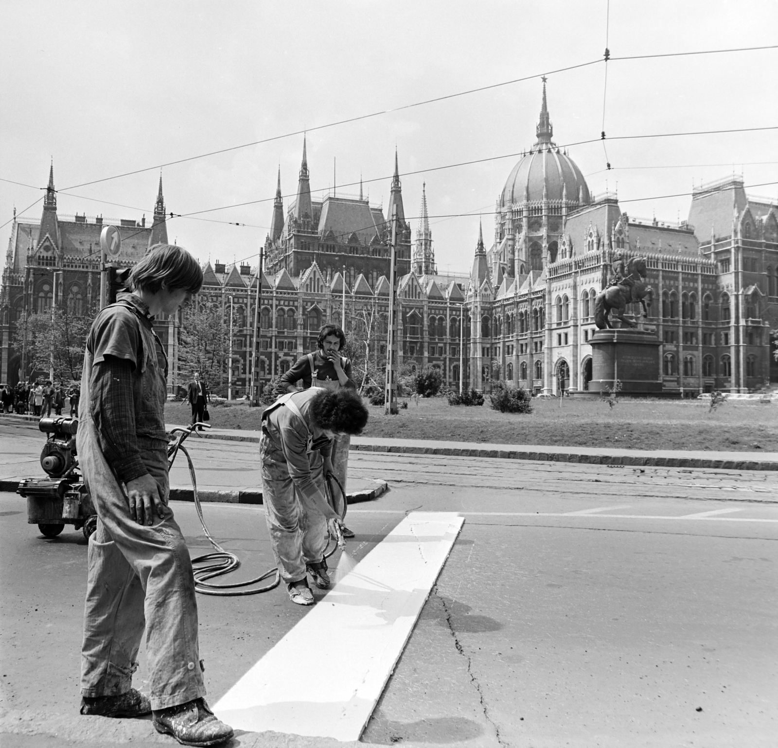 Magyarország, Budapest V., Kossuth Lajos tér, Parlament., 1975, Péterffy István, Budapest, Fortepan #170801