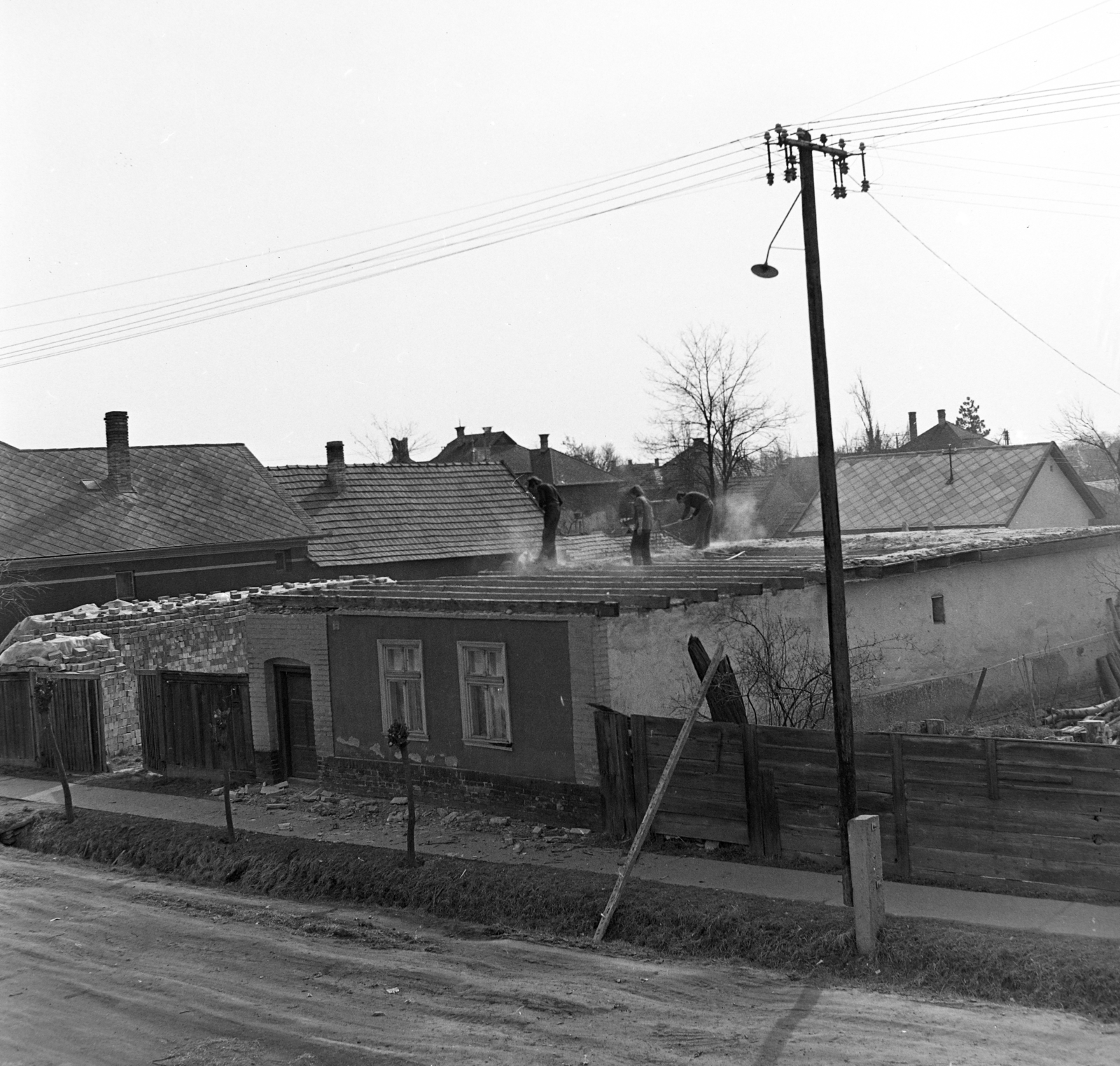 1976, Péterffy István, demolition, Fortepan #170823