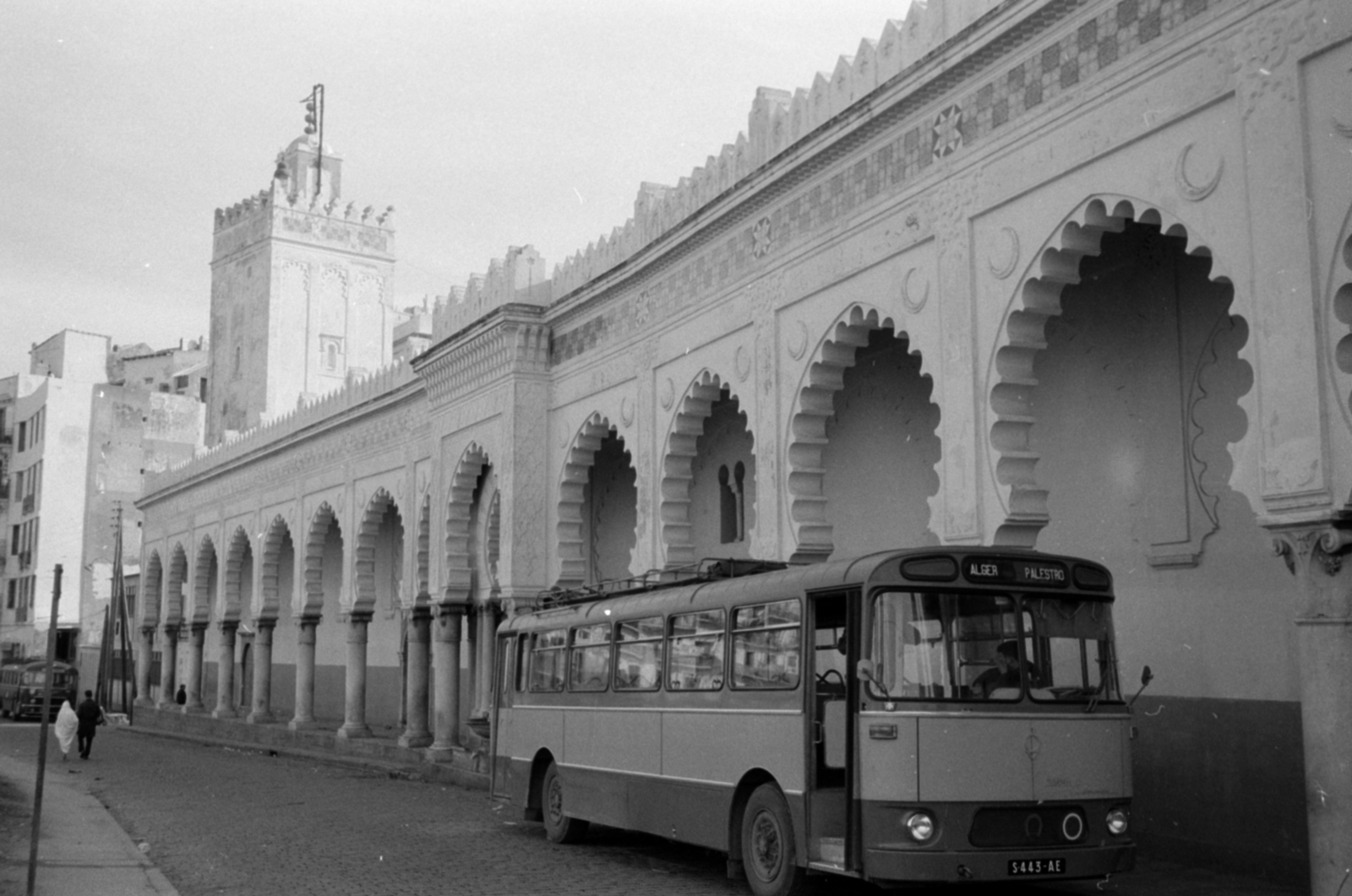 Algiers, Algiers, Rue El Mourabitoune, Nagymecset (Dzsama el Dzsazair)., 1964, Sattler Katalin, Fortepan #171533