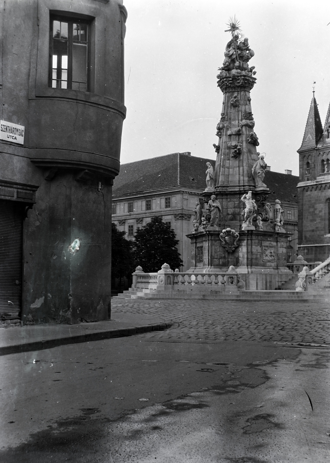 Hungary, Budapest I., Szentháromság utca a Szentháromság tér felé nézve., 1926, Sütő János, Budapest, Fortepan #171664