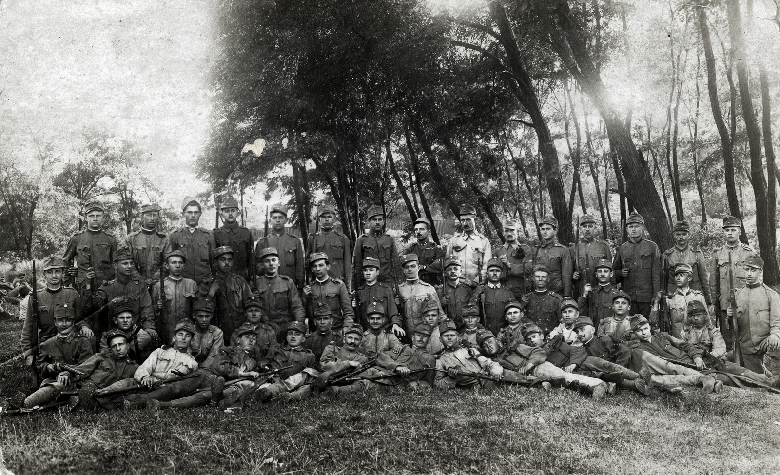 1915, Magyar Műszaki és Közlekedési Múzeum, tableau, military, Fortepan #171751