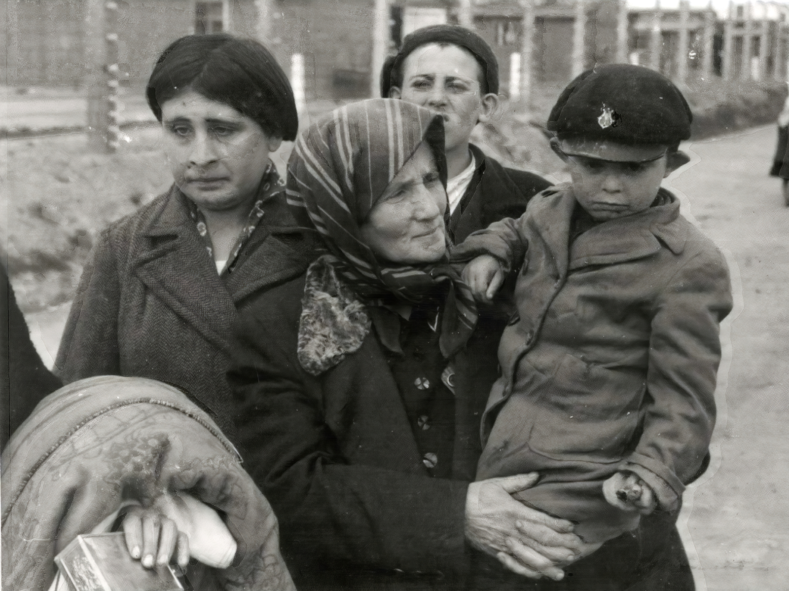 Lengyelország, Oświęcim, az auschwitz–birkenaui koncentrációs tábor., 1944, Lili Jacob, holokauszt, antiszemitizmus, koncentrációs tábor, Fortepan #172113