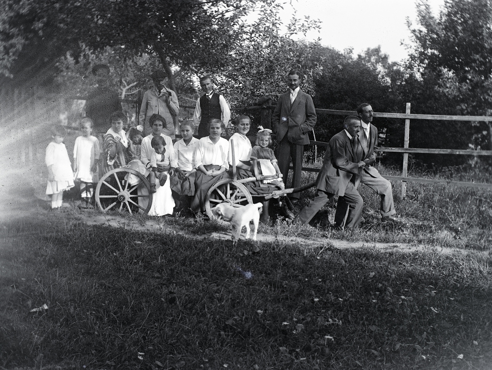1916, Göcseji Múzeum / Morandini-Schlemmer hagyaték, chariot, Fortepan #172273