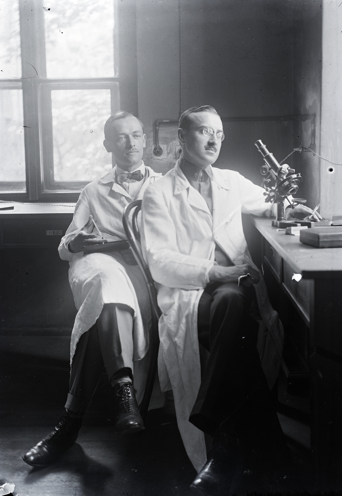 1920, Göcseji Múzeum / Morandini-Schlemmer hagyaték, mikroszkóp, Fortepan #172321