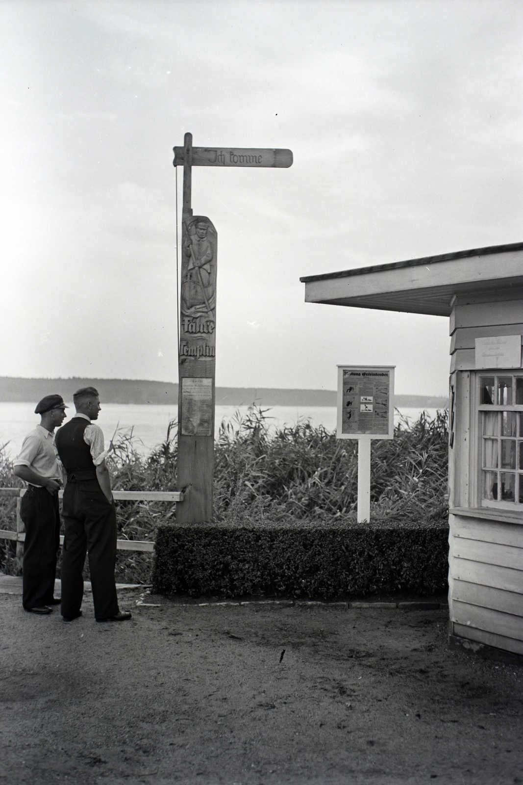 Germany, Templin, 1938, Ormos Imre Alapítvány, Ormos Imre, lifeguards, Fortepan #173221