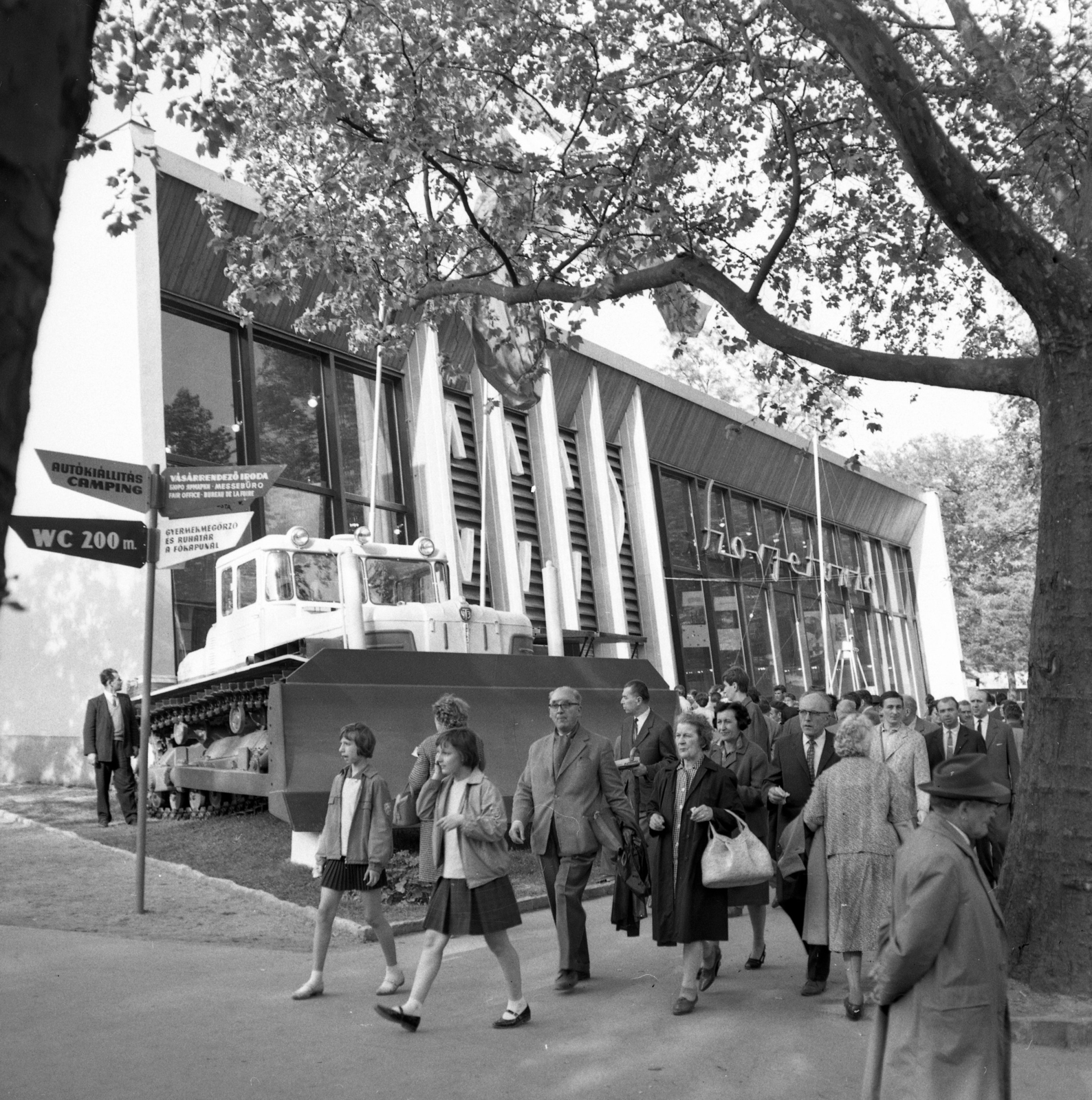 Hungary, Budapest XIV., a szovjet pavilon., 1965, Kotnyek Antal, Budapest, Fortepan #173482