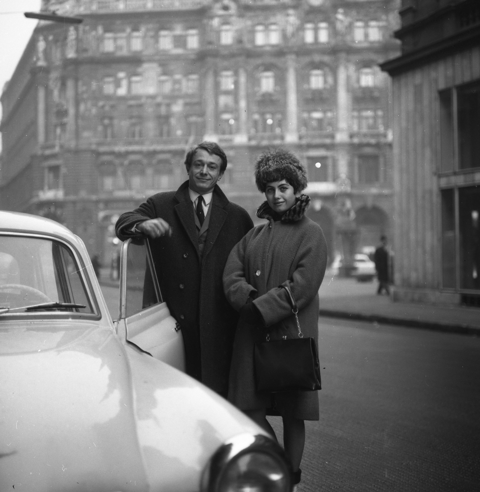 Hungary, Budapest VII., Dohány utca - Erzsébet (Lenin) körút kereszteződése. Jobbra a Bástya mozi, háttérben a New York palota., 1965, Kotnyek Antal, Budapest, Fortepan #173486