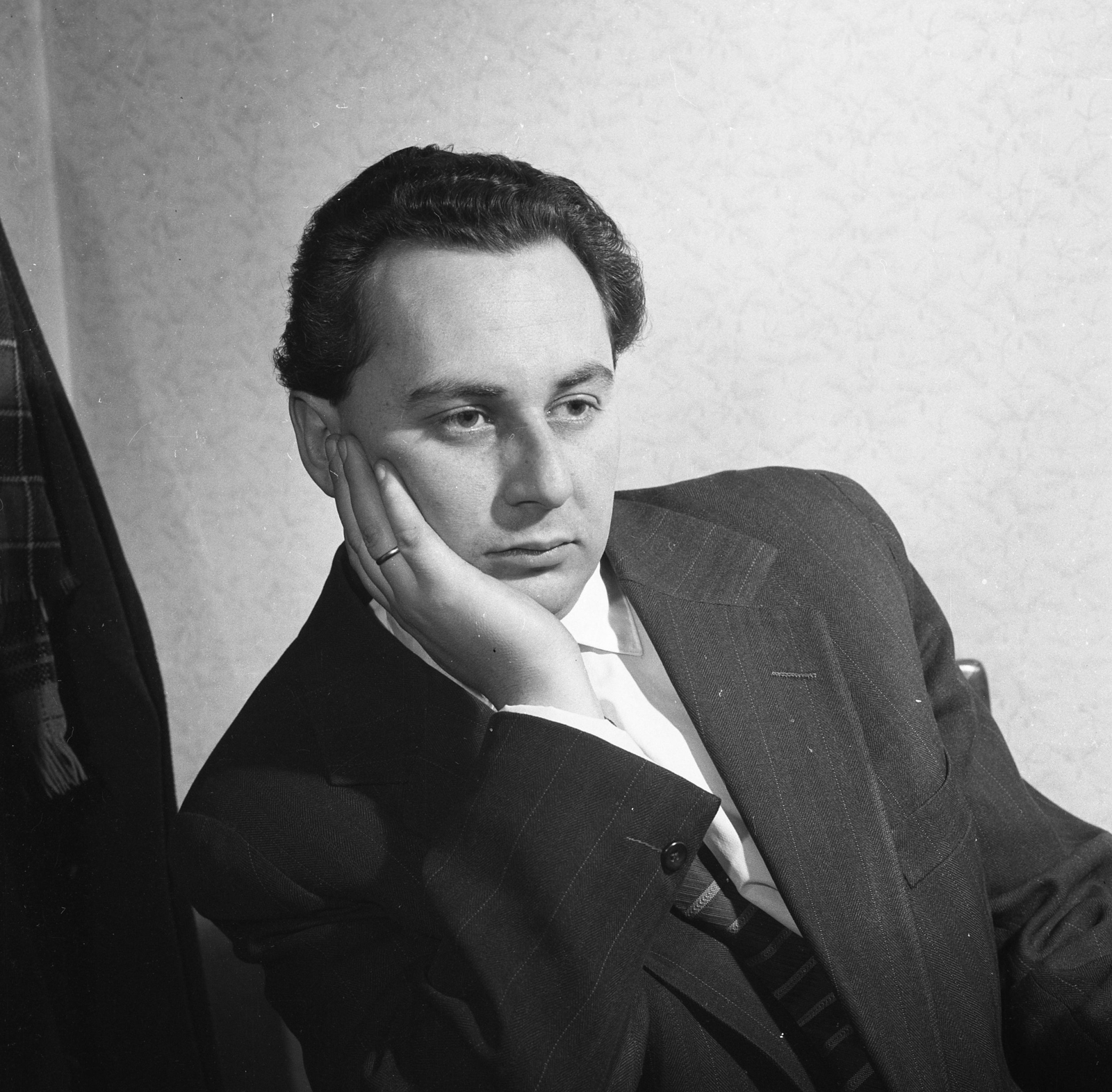 Hungary, Sándor Iván író, kritikus, esszéista., 1961, Kotnyek Antal, Fortepan #173885