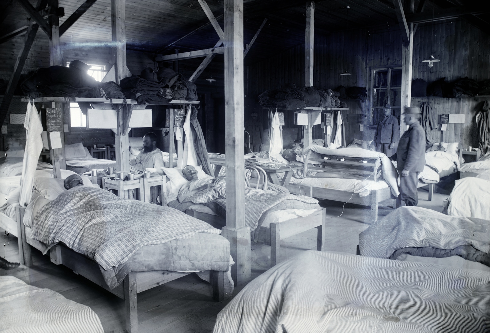 1916, Aszódi Zoltán, medical institution, Fortepan #174020