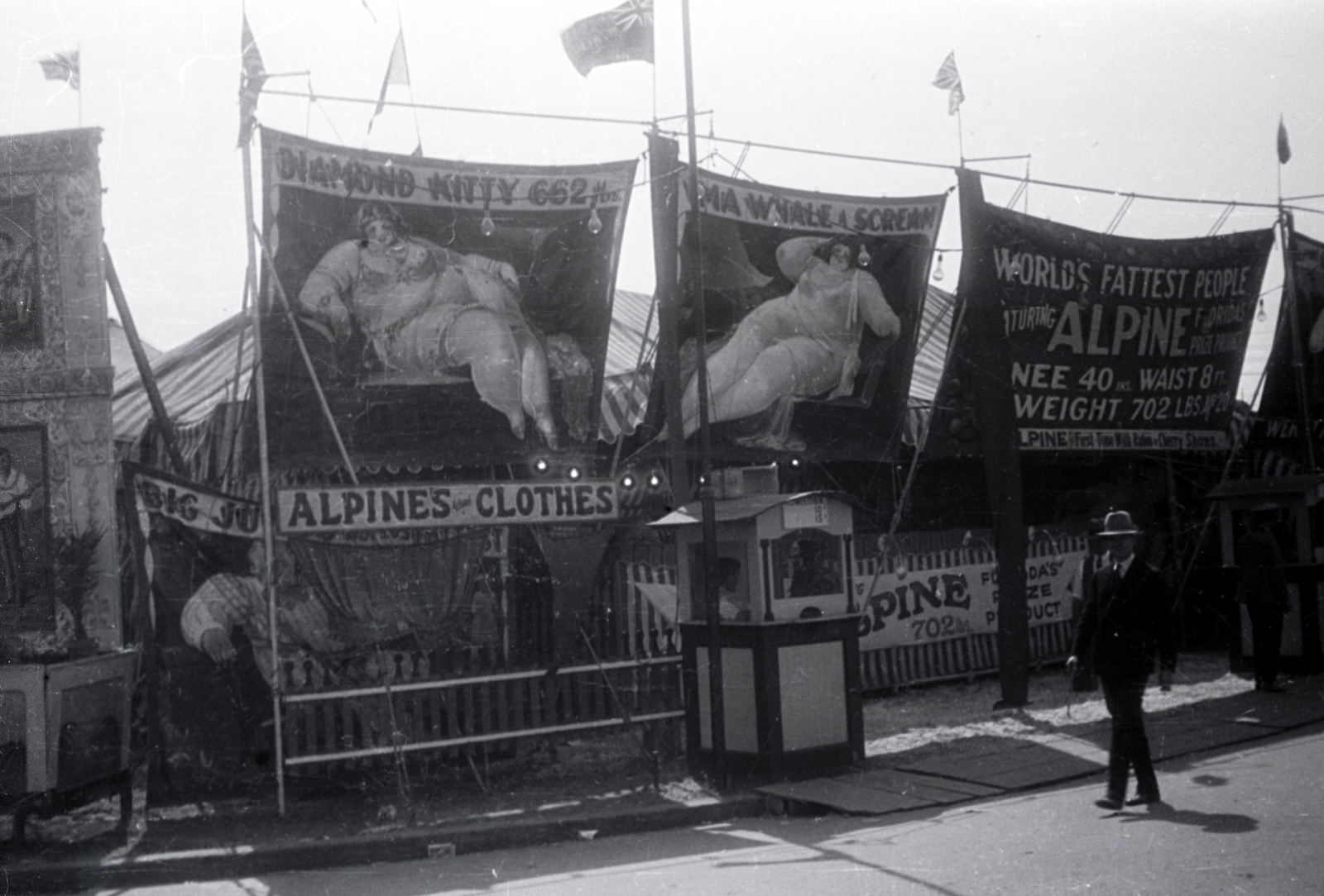 USA, Atlantic City, 1929, Aszódi Zoltán, showman, Fortepan #174172