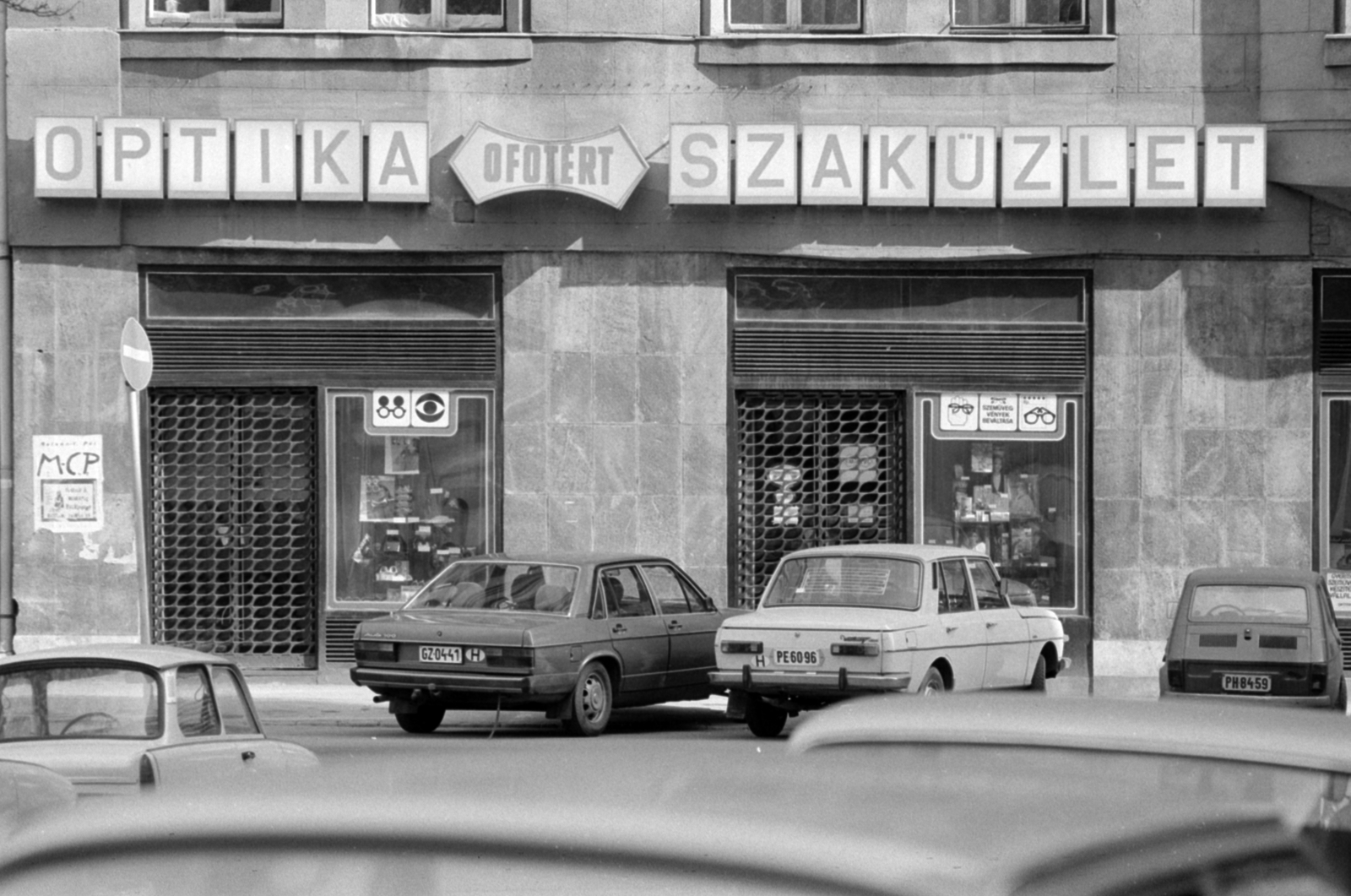 Hungary, Budapest XI., Bartók Béla út 34., 1988, Péterffy István, number plate, Budapest, Fortepan #174493