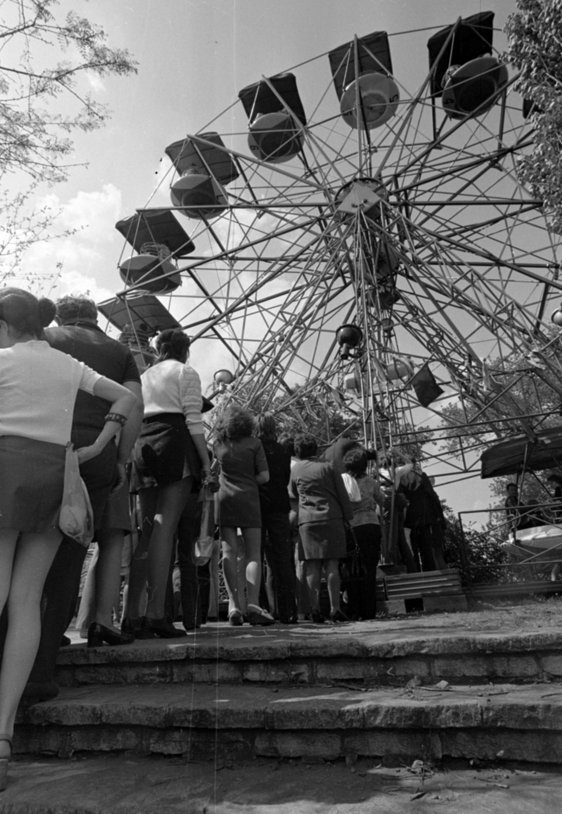 Magyarország, Városliget,Vidámpark, Budapest XIV., 1973, Péterffy István, Budapest, Fortepan #174536